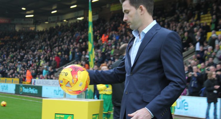 Adam Drury Norwich City CSF ambassador