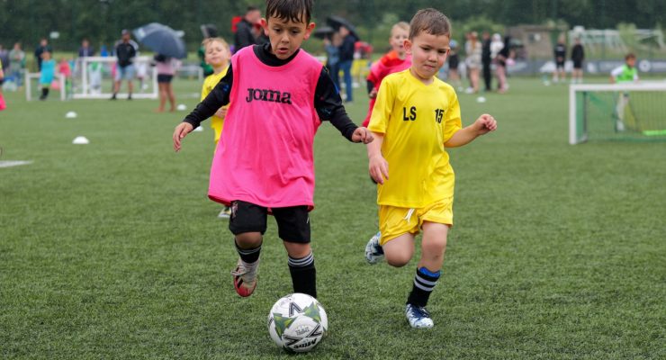 NCFC boy playing football