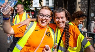 Two Run Norwich volunteers