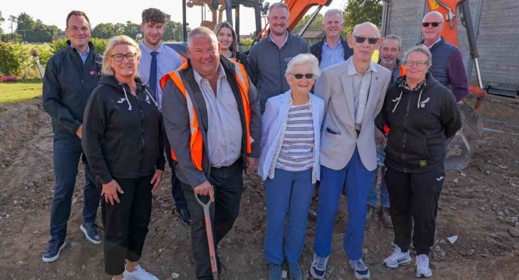 Breaking ground on new health and well being box at The Nest