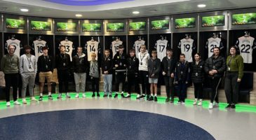 Coaches in Tottenham Changing Room